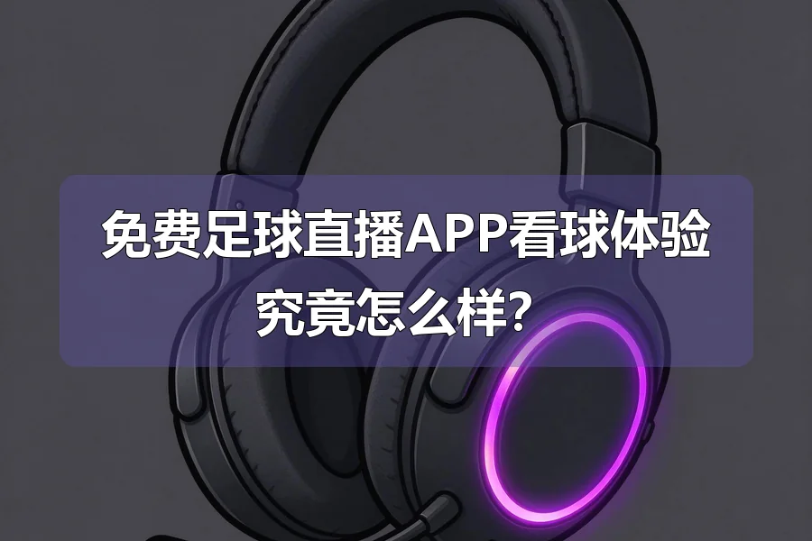 免费足球直播APP看球体验究竟怎么样?